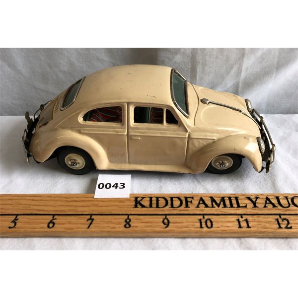 BATTERY OPERATED TIN VOLKSWAGON - MADE IN JAPAN