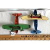 Image 2 : LOT OF 2 - VINTAGE TIN AIRPLANES - 6 INCH