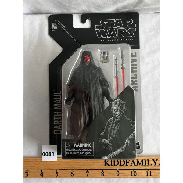 STAR WARS - THE BLACK SERIES - 2013 DARTH MAUL FIGURINE - AS NEW