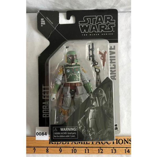 STAR WARS - THE BLACK SERIES - 2013 BOBA FETT FIGURINE - AS NEW