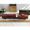 Image 3 : AMERICAN FLYER VINTAGE TRAIN SET W/ BLUE COMET BULLET ENGINE