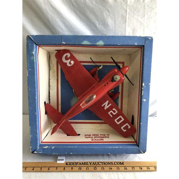 VINTAGE COX NITRO PLANE W/ ORIGINAL BOX.