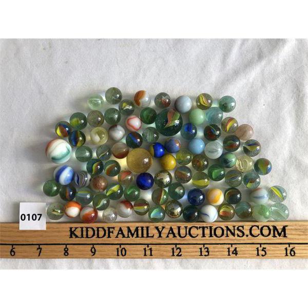 JOB LOT - MISC MARBLES 
