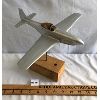 Image 1 : WOODEN MODEL AIRPLANE ON STAND