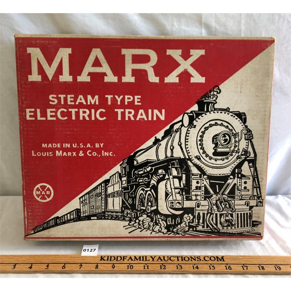 MARX STEAM TYPE ELECTRIC TRAIN