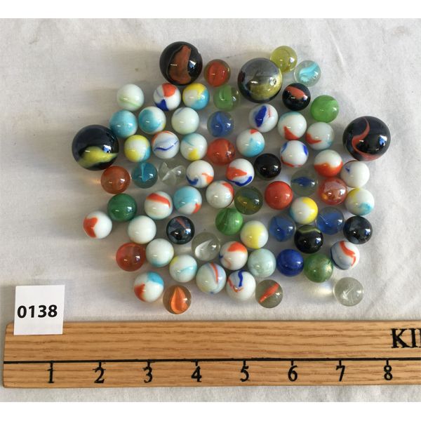 JOB LOT - MISC MARBLES