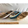Image 2 : LOT OF 5 - WOODEN & TIN BOATS