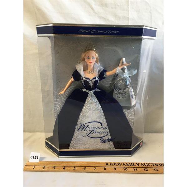 MILLENIUM PRINCESS BARBIE - AS NEW