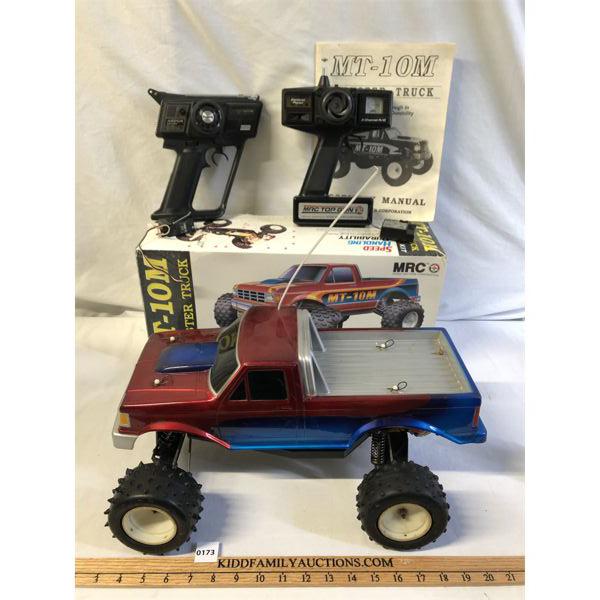 1994 ELECTRIC RC MRC MT-10M TRUCK W/ BOX 1:10 SCALE