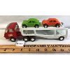 TONKA PRESSED STEEL CAR HAULER W/ 2 CARS