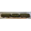 Image 3 : LOT OF 3 - PRE-WAR STANDARD GAUGE LIONEL ENGINE NO. 8 AND CARS #337 AND #338
