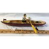 PAYA TIN WIND-UP ROW BOAT W/ KEY