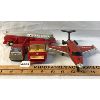 Image 3 : LOT OF 3 - TONKA LADDER TRUCK, AIRPLANE AND MARX MININ TRUCK