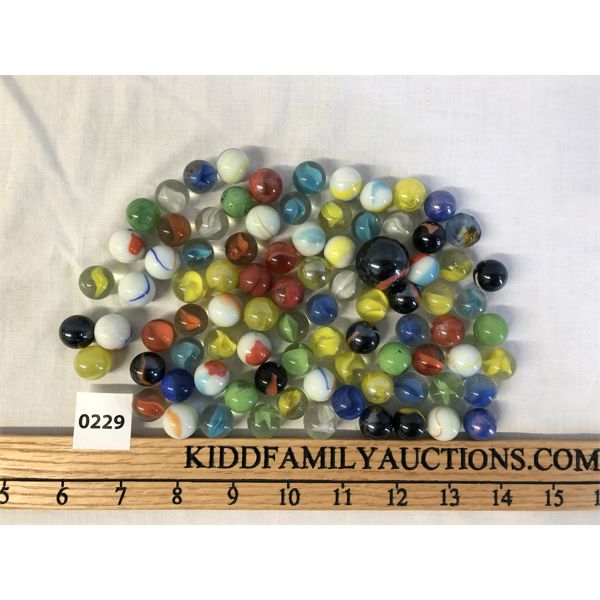 JOB LOT - MISC MARBLES	
