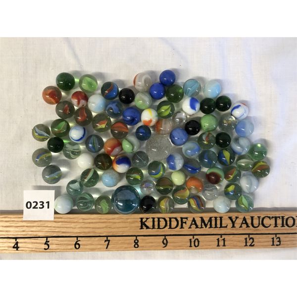 JOB LOT - MISC MARBLES	