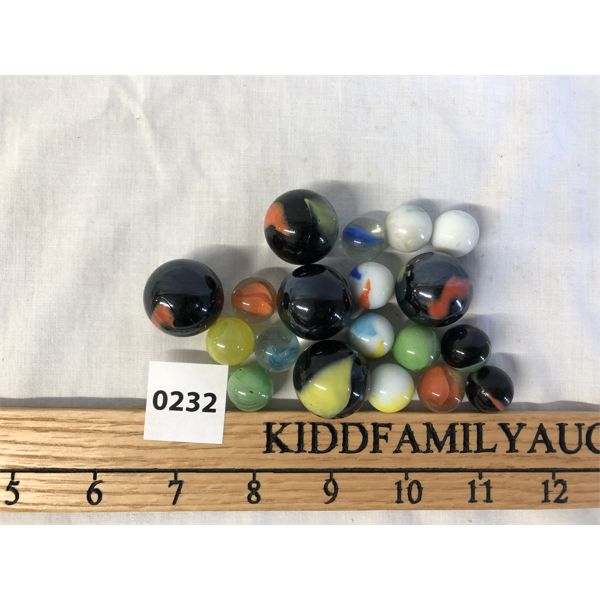 JOB LOT - MISC MARBLES	