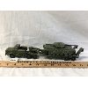 Image 4 : LOT OF 3 - DINKY MIGHTY ANTAR, TANK TRANSPORTER #660 AND CENTURION #651 TANK