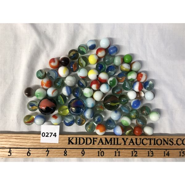 JOB LOT - MISC MARBLES