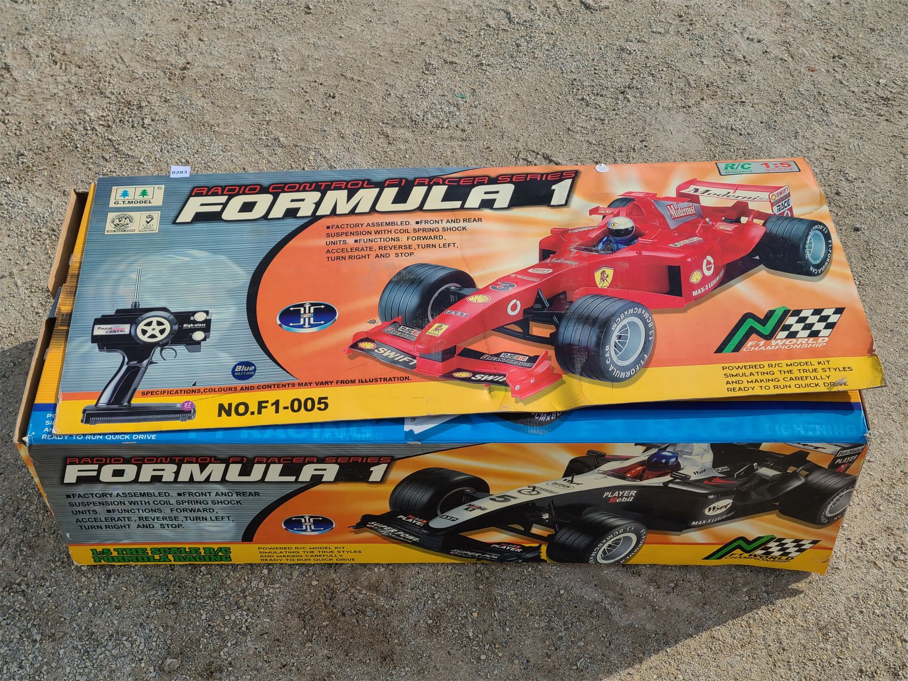 FORMULA 1 KIT BUILT 1/5 SCALE RC RACE CAR W/ CONTROLLER - Kidd Family ...