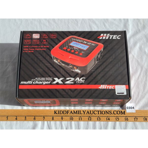 HI TEC MULTI CHARGER X2 AC PLUS - NEW
