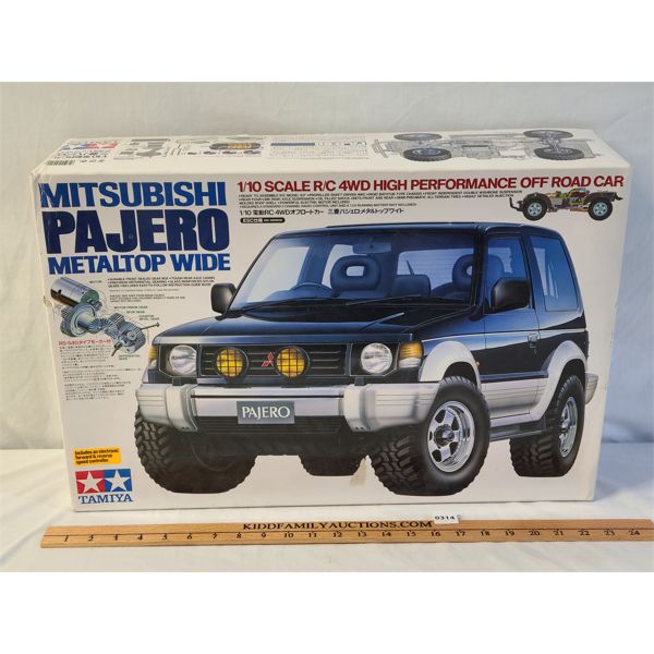 MITSUBISHI PAJERO 1/10 SCALE 4WD RC VEHICLE - CIB