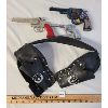 Image 2 : LOT OF 3 - METAL AND PLASTIC TOY GUNS - LONE RANGER, RED RANGER AND KILGORE