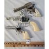 Image 3 : LOT OF 3 - METAL AND PLASTIC TOY GUNS - PONY BOY, GENE AUTRY AND KUSAN INC