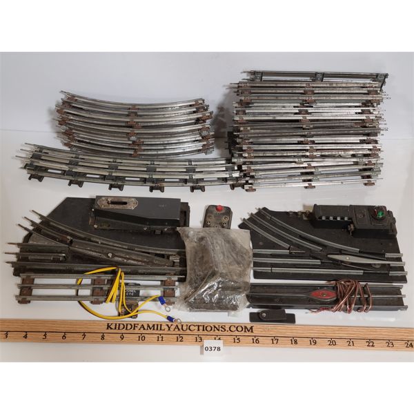 JOB LOT - MISC AMERICAN FLYER LINES TRACK PIECES 