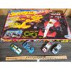 Image 1 : IRWIN SCALEXTRIC 1:32 SUPER SCALE GRAND PRIX SLOT CAR TRACK W/ 4 SLOT CARS