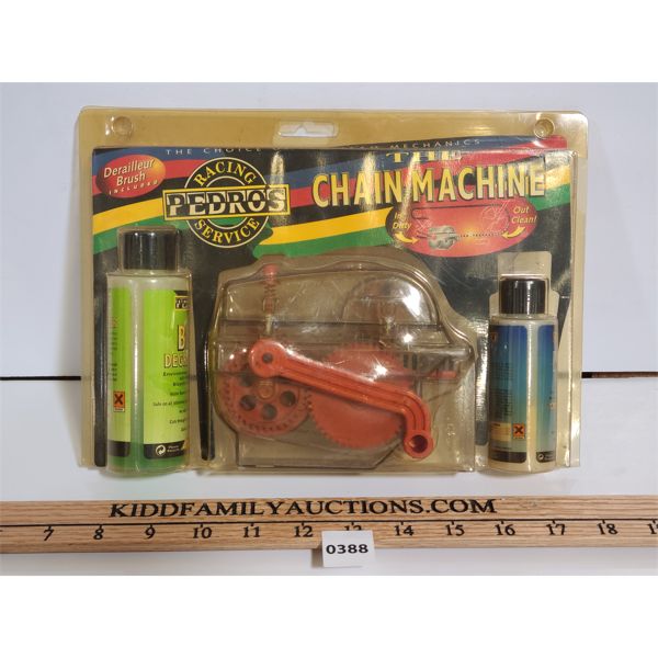 THE CHAIN MACHINE BICYCLE CHAIN CLEANER - AS NEW