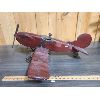 Image 3 : LOT OF 2 - VINTAGE FOLK ART WOOD AIRPLANES 