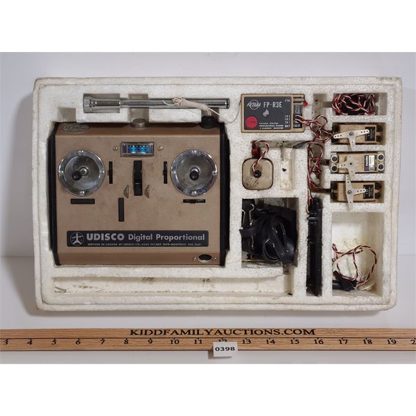 VINTAGE UDISCO RC AIRPLANE CONTROLLER
