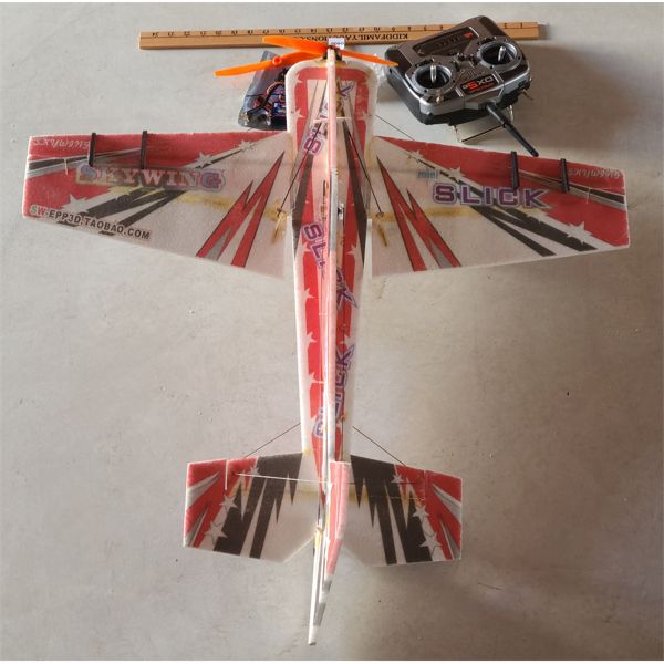 SKYWING MINI SLICK RC PLANE W/ CONTROLLER - 32in WINGSPAN