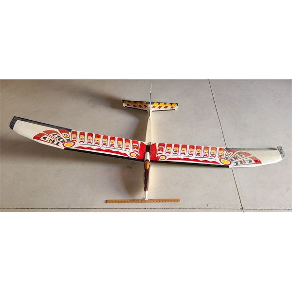 LARGE CANADA MODEL AIRPLANE - 101in WINGSPAN
