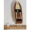 Image 3 : RICO BATTERY OPERATED WOODEN MODEL BOAT W/ ORIGINAL BOX