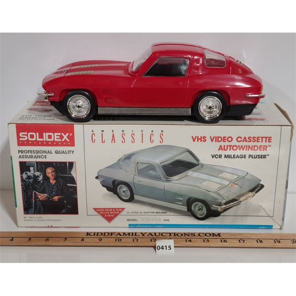 SOLIDEX AMERICAN CLASSICS VHS AUTO-REWINDER