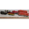 Image 2 : LOT OF 6 - MARX TIN TRAIN LOCOMOTIVES AND CARS