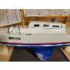 Image 4 : COX SANWA RC MODEL SAILBOAT - 30in LONG