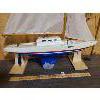 Image 5 : COX SANWA RC MODEL SAILBOAT - 30in LONG