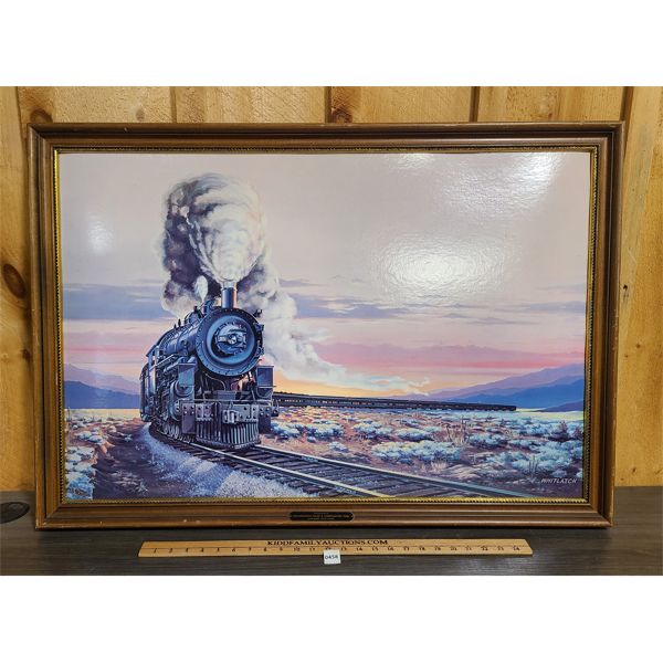'PRIDE OF THE PAST' REPRO CANVAS W/FRAME - 27.5 x 39.5 in
