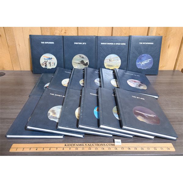 JOB LOT - MISC FLIGHT BOOKS - THE EPIC OF FLIGHT SERIES - SEE ALL PICS 