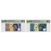 Image 1 : Reserve Bank of Australia. 2016-17. High Grade Issued Polymer Banknote Duo.