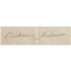 Image 3 : Andrew Johnson Document Signed