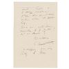 Image 2 : Gustave Caillebotte Autograph Letter Signed