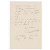 Image 2 : Gustave Caillebotte Autograph Letter Signed