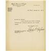 Image 1 : Charles Evans Hughes Typed Letter Signed