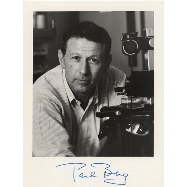 Paul Berg Signed Photograph