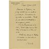 Image 1 : Charles Nicolle Autograph Letter Signed