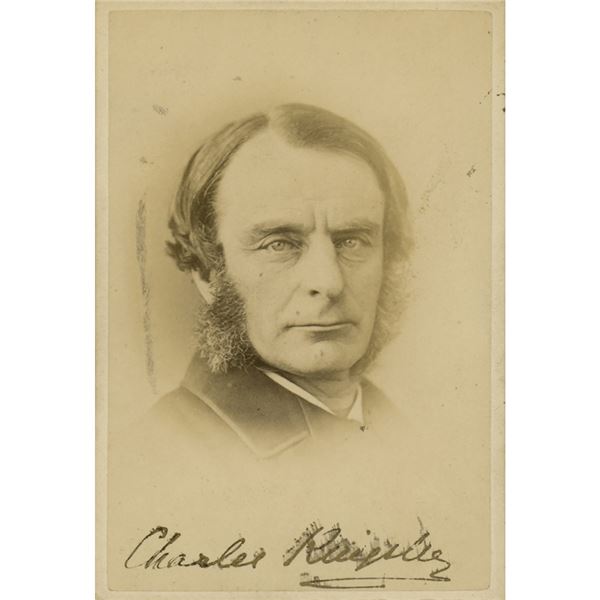 Charles Kingsley Signed Photograph