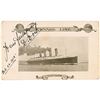Image 1 : Lusitania: Daniel Dow Signed Photograph